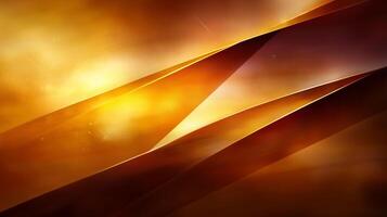 Golden abstract background with smooth, flowing shapes and warm hues. vibrant colors create sense of energy and movement, perfect for design projects or digital art photo
