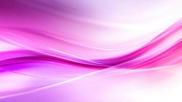 Soft pink and purple waves create serene and calming abstract background, perfect for various design projects. gentle flow of colors evokes sense of tranquility and elegance photo