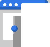A white paper is shown with a blue button vector