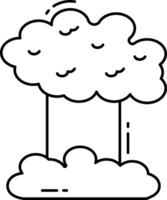 Clouds coloring pages free printable coloring pages vector