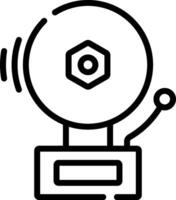 A black and white image of a camera vector