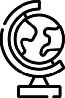 Globe icon illustration vector