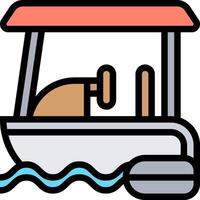 Boat icon illustration vector