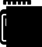 A black and white image of a coffee maker vector