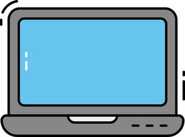 Laptop computer icon illustration design vector