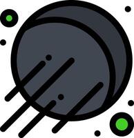 Space station icon vector