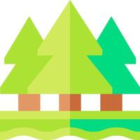 Forest illustration design vector