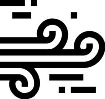 A black and white logo with a wave pattern vector