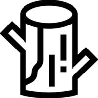 Log icon illustration vector