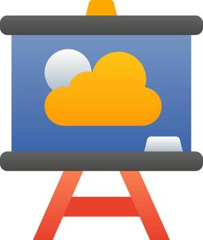 icono de computación en la nube vector