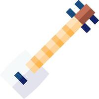 An axe with a wooden handle and a wooden handle vector