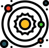 A black and white logo with a circle and a wheel vector