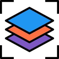 The icon for the app store vector