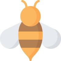 A bee icon on a white background vector