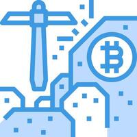 Bitcoin mining with a hammer and a bitcoin vector