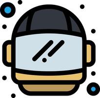 A helmet icon with blue dots vector
