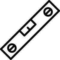 A black and white drawing of a rectangular object vector