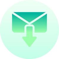 Email downloader - download email attachments vector