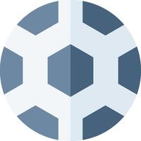 A soccer ball with hexagonal shapes on it vector