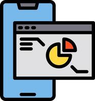 Mobile app development services vector
