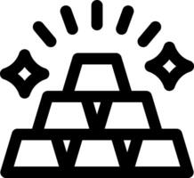 A pyramid with stars on it vector