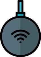 A wifi icon on a white background vector