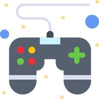 A game controller with a dot on it vector