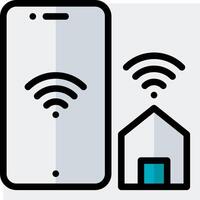 Home automation with wifi vector