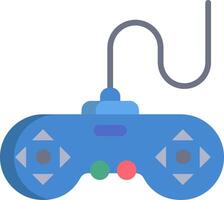 A game controller with a cord attached to it vector