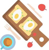 Breakfast food clipart vector