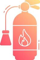 Fire extinguisher icon vector
