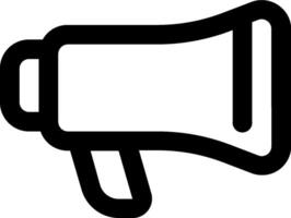 Megaphone icon free download vector
