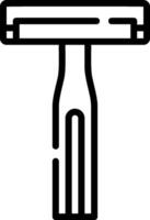 Shaving razor icon illustration vector