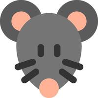 Mouse head icon illustration vector
