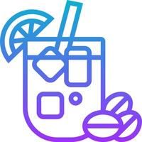 A drink with a lemon slice and pills in it vector
