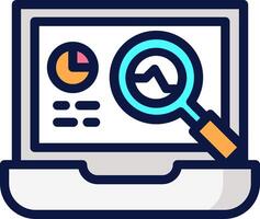 Search engine optimization icon vector