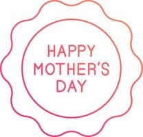 Happy mother's day vector