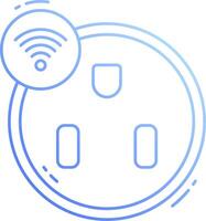 Wireless network icon vector