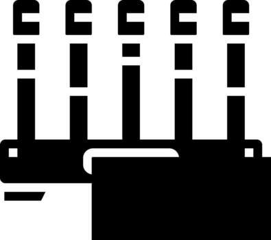 un negro y blanco imagen de un computadora vector