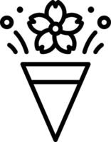 Flower illustration design vector
