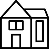 House icon outline vector