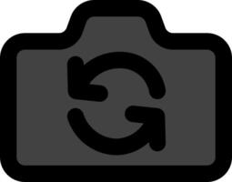 A camera icon with the letter g vector