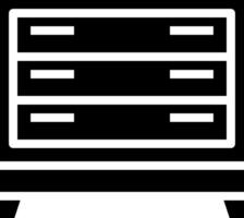 A black and white image of a computer vector