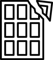 A black and white image of a piece of paper vector