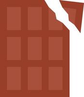 A brown square with squares on it vector