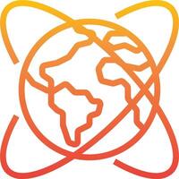 The logo for the global network vector