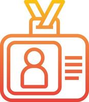 A camera icon with a person in the center vector