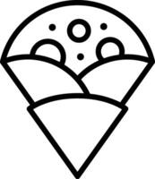 Pizza icon illustration vector