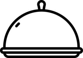A cloche with a lid on it vector