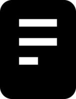 The icon for the file manager app vector